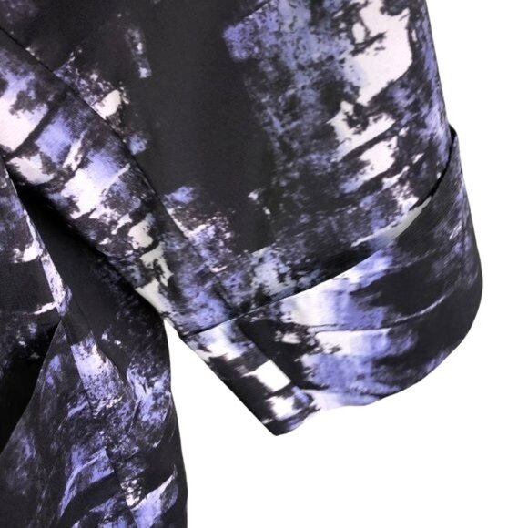 Sejour Open Draped Blazer w/ Pockets | 18W - Picture 5 of 9